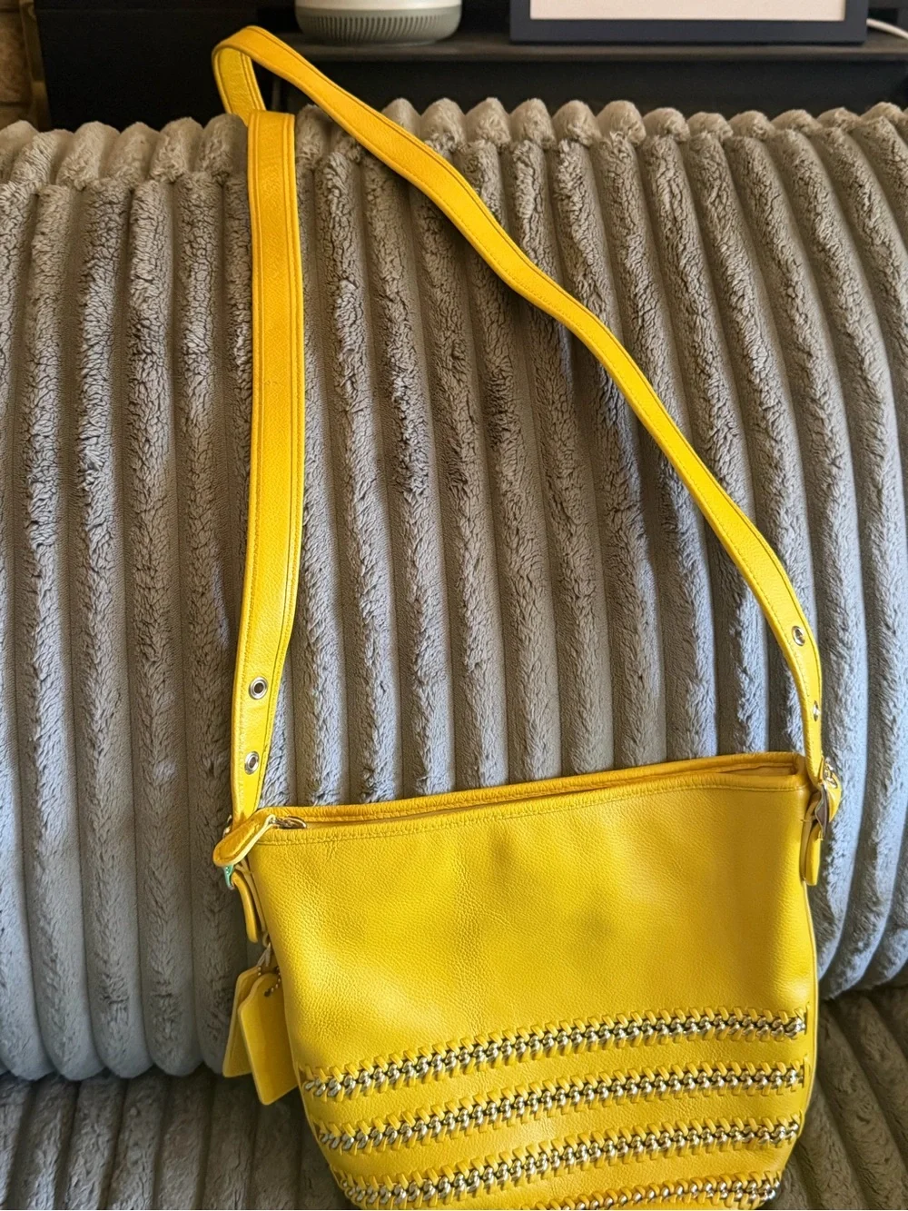 Coach bright yellow